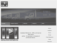 Tablet Screenshot of installationpartnersinc.com